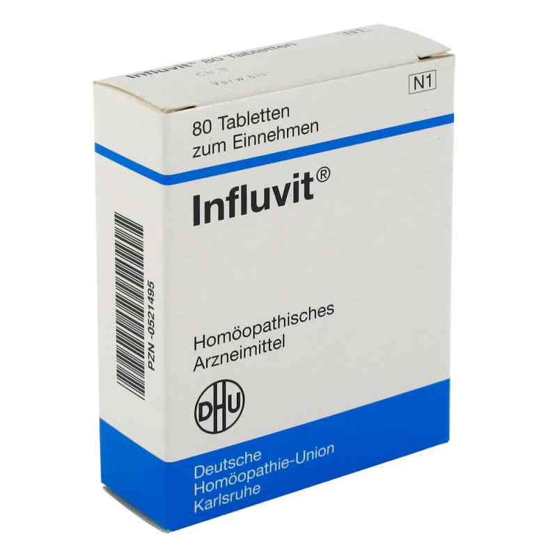 Influvit tabletki 80 szt. od DHU-Arzneimittel GmbH & Co. KG PZN 00521495