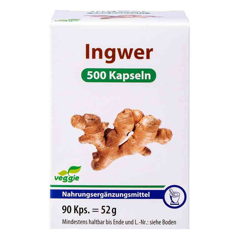 Ingwer 500 kapsułki 90 szt. od Pharma Peter GmbH PZN 00634816