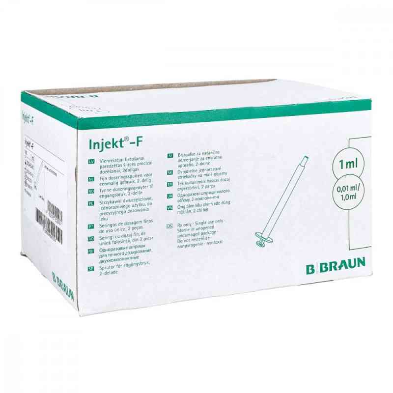 Injekt f.Feindos.Spritze 1ml 100X1 ml od B. Braun Melsungen AG PZN 00896456