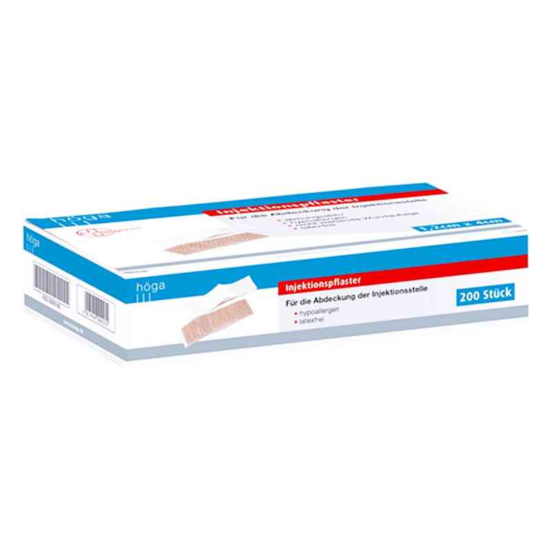 Injektionspflaster hypoallergen 1,2x4cm 200 szt. od HÖGA-PHARM G.Höcherl PZN 00050162
