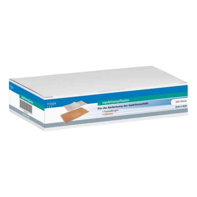 Injektionspflaster hypoallergen 2x4cm 200 szt. od Höga-Pharm GmbH PZN 00050179