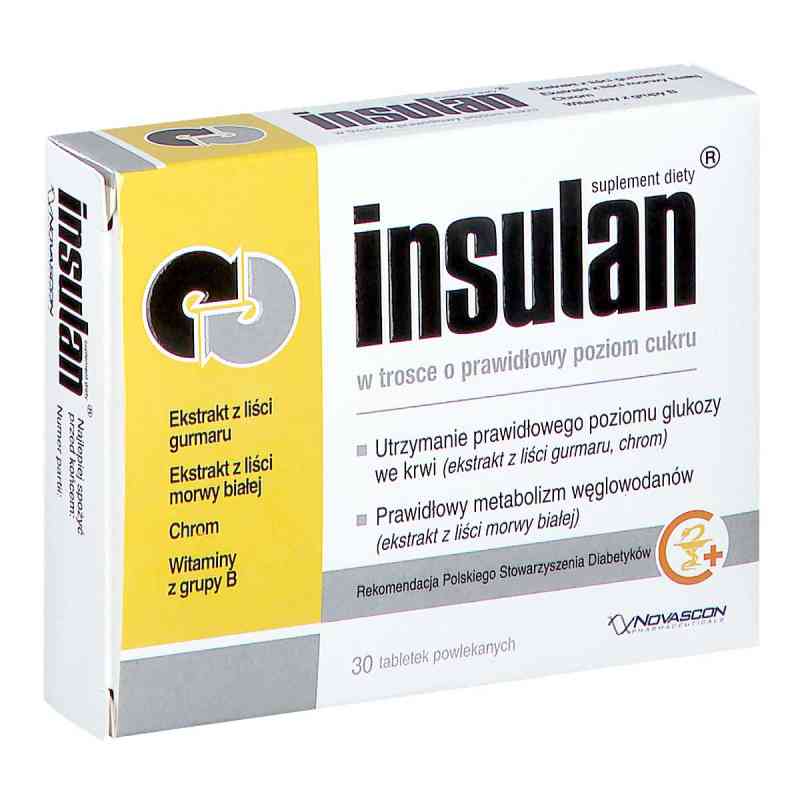 Insulan tabletki 30  od NOVASCON PHARMACEUTICALS SP. Z O.O. PZN 08303175