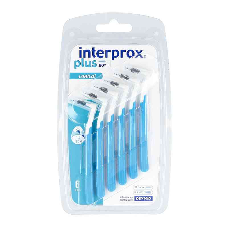 Interprox plus conical blau 6 szt. od DENTAID GmbH PZN 05703628