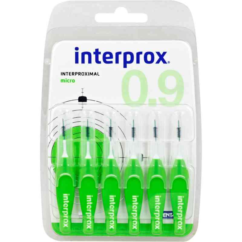Interprox reg micro grün Interdentalbürste Blis. 6 szt. od DENTAID GmbH PZN 09043318