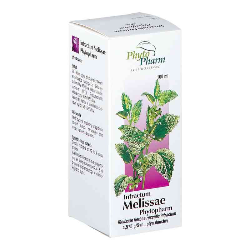 Intractum Melissae Phytopharm płyn doustny 100 ml od PHYTOPHARM KLĘKA S.A. PZN 08301097