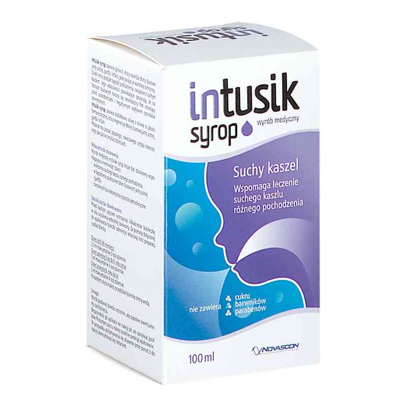 Intusik syrop 100 ml od NOVASCON PHARMACEUTICALS SP. Z O.O. PZN 08303178