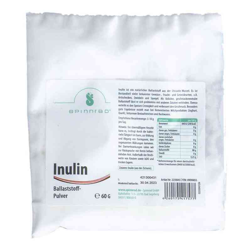 Inulin proszek z inuliną 60 g od Spinnrad GmbH PZN 09090855