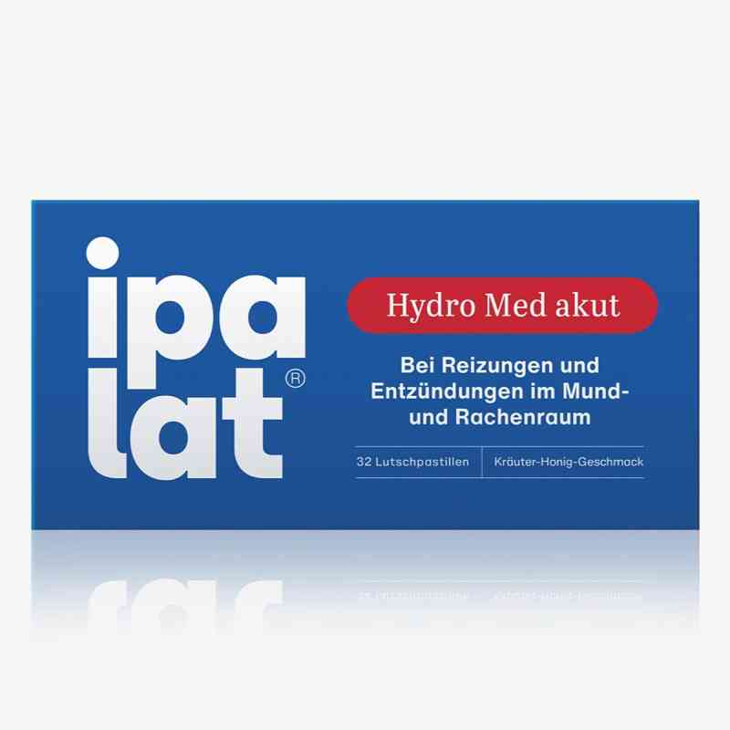 Ipalat® Hydro Med Akut pastylki do ssania 32 szt. od Dr. Pfleger Arzneimittel GmbH PZN 18028298