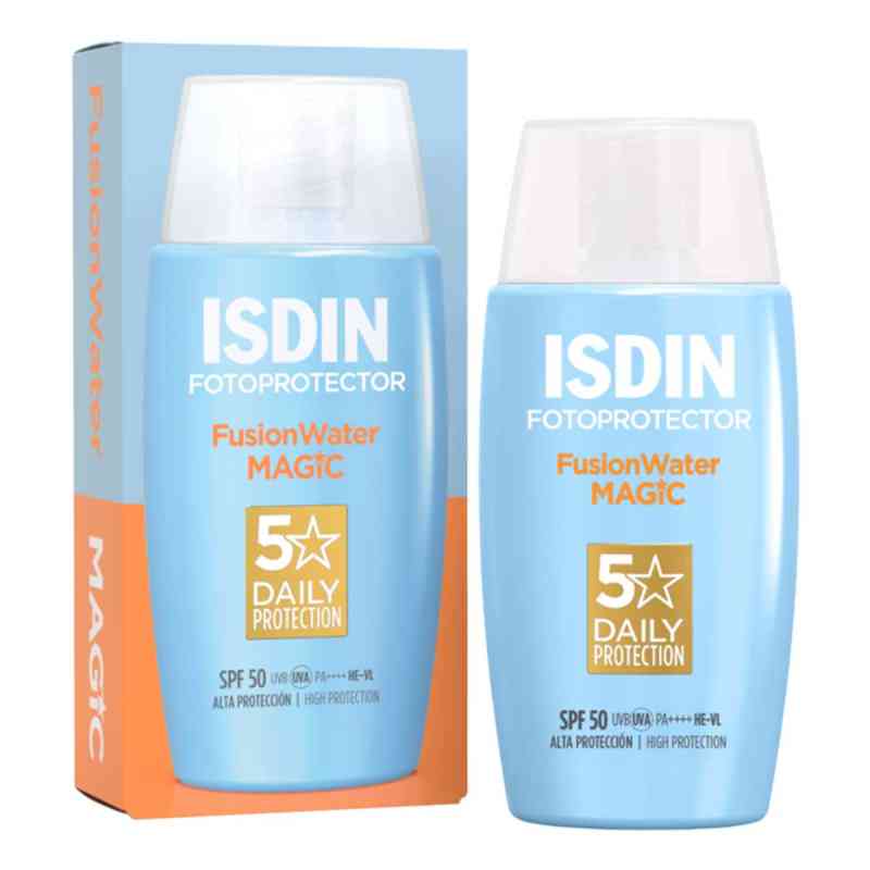 Isdin Fotoprotector Fusion Water krem do opalania twarzy SPF 50  50 ml od ISDIN GmbH PZN 16243816