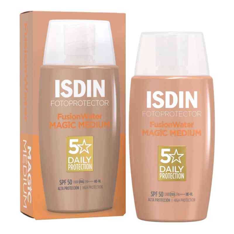ISDIN Fotoprotektor Fusion Water Kolor Średni SPF 50 50 ml od ISDIN GmbH PZN 17618394