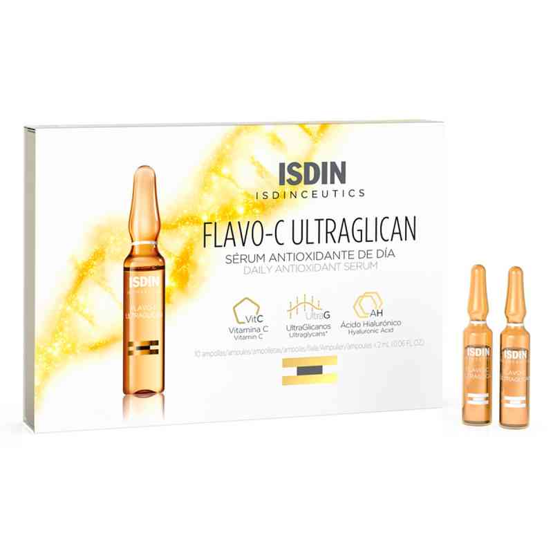 Isdin Isdinceutics Flavo-c Ultraglican Ampullen 10X2 ml od ISDIN GmbH PZN 14349605