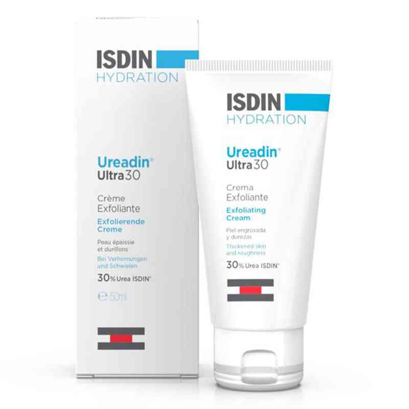 ISDIN Ureadin Ultra 30 eksfoliujący Krem mocznikowy na zgrubieni 50 ml od ISDIN GmbH PZN 11328465