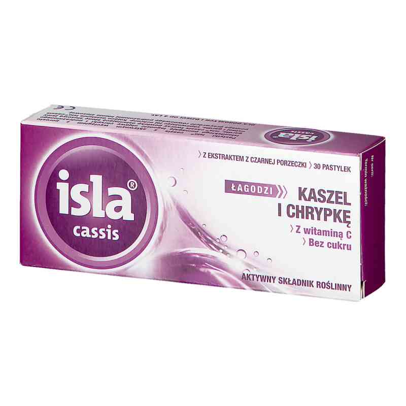 Isla-Cassis pastylki do ssania 30 tabl. od ENGELHARD ARZNEIMITTEL GMBH & CO KG PZN 08300924