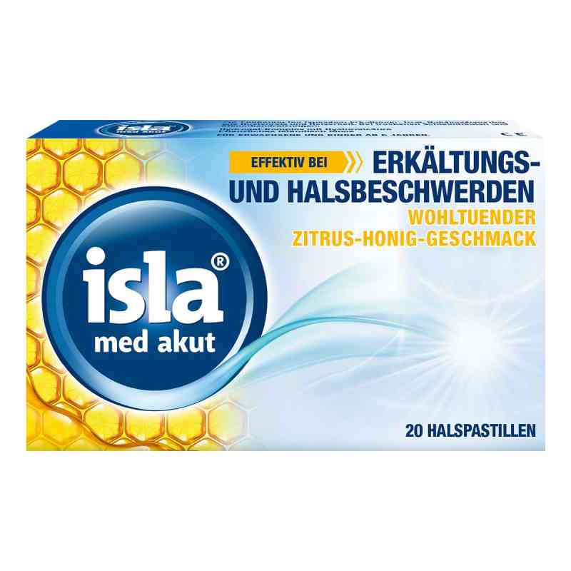 Isla Med akut Zitrus-honstillenig pastylki do ssania 20 szt. od Engelhard Arzneimittel GmbH & Co.KG PZN 14443735