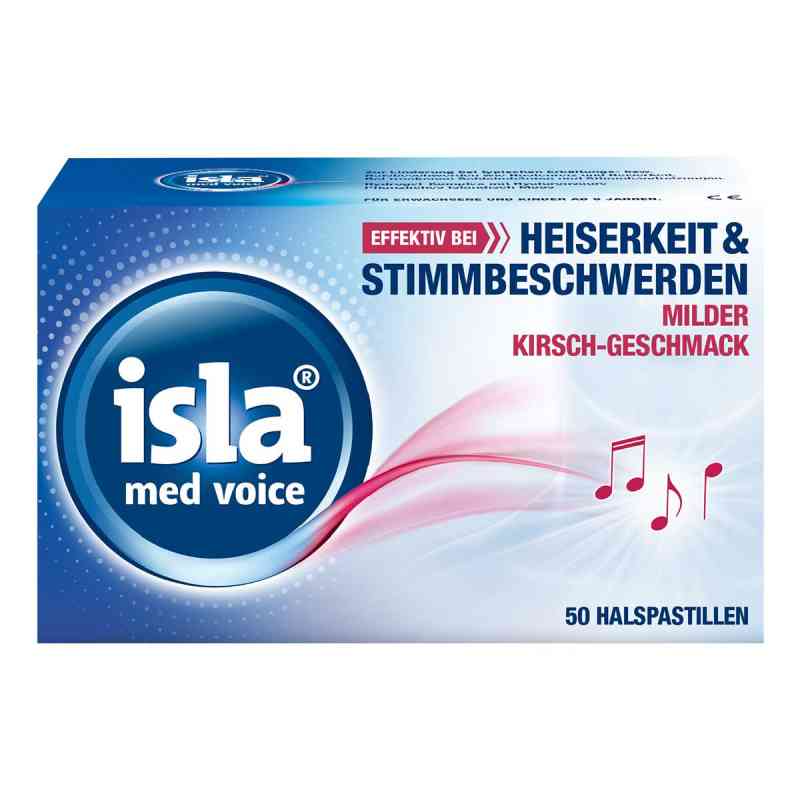 Isla Med voice pastylki 50 szt. od Engelhard Arzneimittel GmbH & Co PZN 14168950