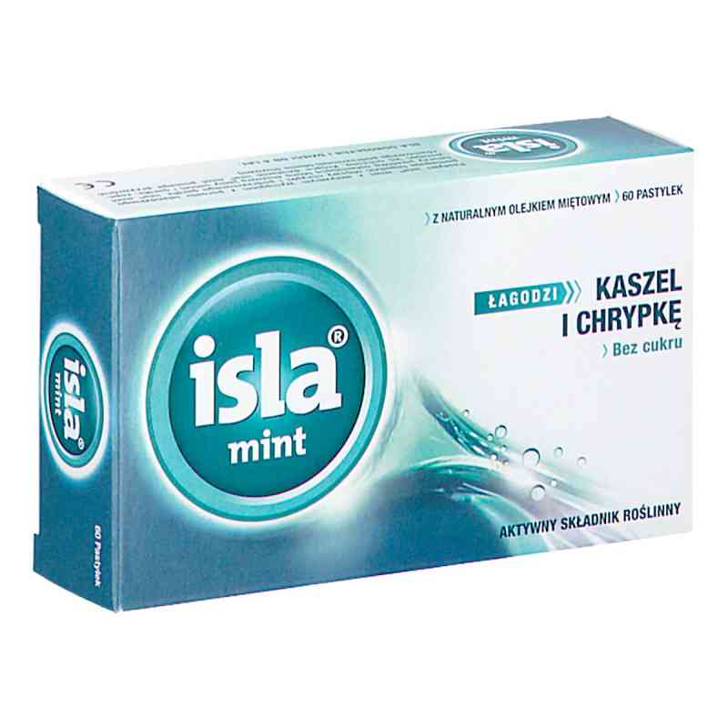 Isla-Mint pastylki bez cukru 60  od ENGELHARD ARZNEIMITTEL GMBH & CO KG PZN 08303822