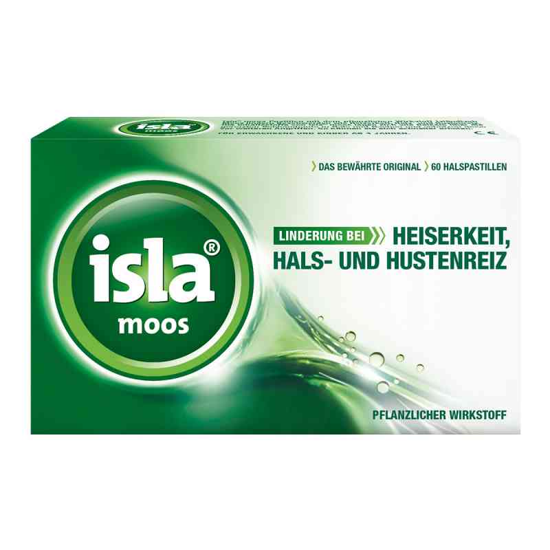 Isla Moos Pastylki 60 szt. od Engelhard Arzneimittel GmbH & Co PZN 03126523