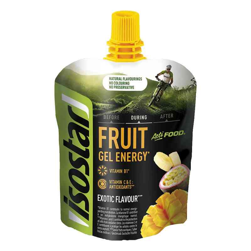 Isostar Actifood Żel energetyczny wysokiej energii egzotyczny 90 g od Layenberger Nutrition Group GmbH PZN 19639791