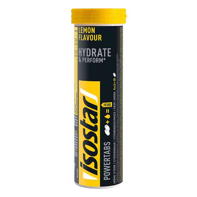 Isostar Powertabs Fast Hydration Lemon tabletki musujące  120 g od Layenberger Nutrition Group GmbH PZN 19639822