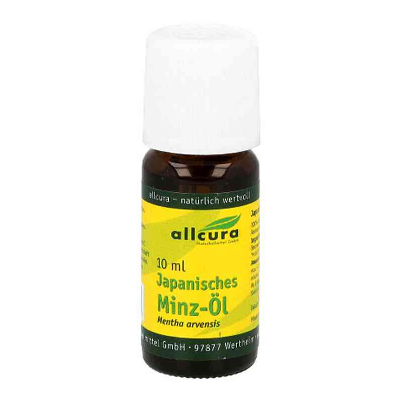 Japanisches Minzoel aetherisch 10 ml od allcura Naturheilmittel GmbH PZN 00468401