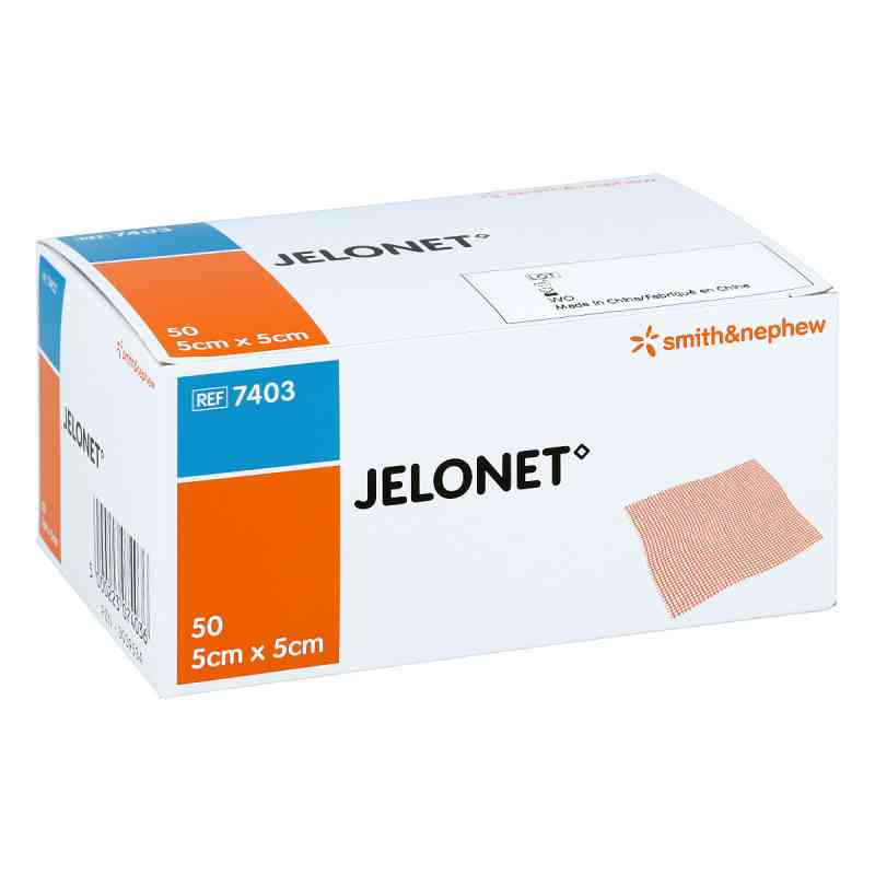 Jelonet Paraffingaze 5x5cm Peelpack steril 50 szt. od Smith & Nephew GmbH PZN 03039534