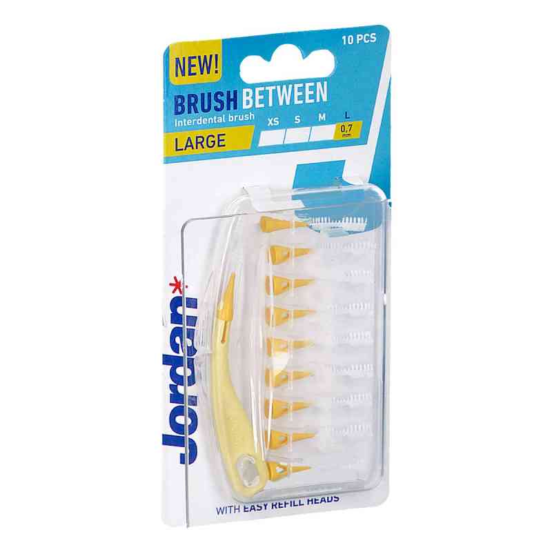 Jordan Brush Between Szczoteczki do mycia przestrzeni międzyzębo 10  od ORKLA HPC PZN 08305540
