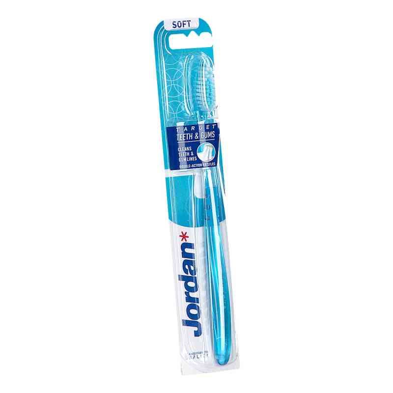 Jordan Target Teeth & Gums Szczoteczka do mycia zębów soft 1  od LILLEBORG AS PZN 08305531