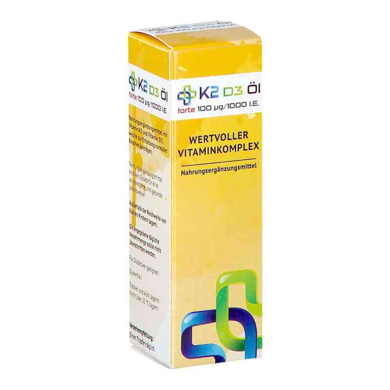 K2 D3 öl forte 100 [my]g/1000 I.e. 20 ml od K2 Medical Care GmbH PZN 15201750