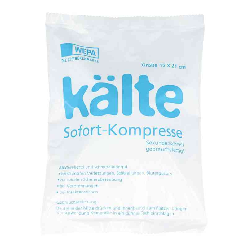 Kaelte Sofort Kompresse 15x21cm 1 szt. od WEPA Apothekenbedarf GmbH & Co KG PZN 04665340