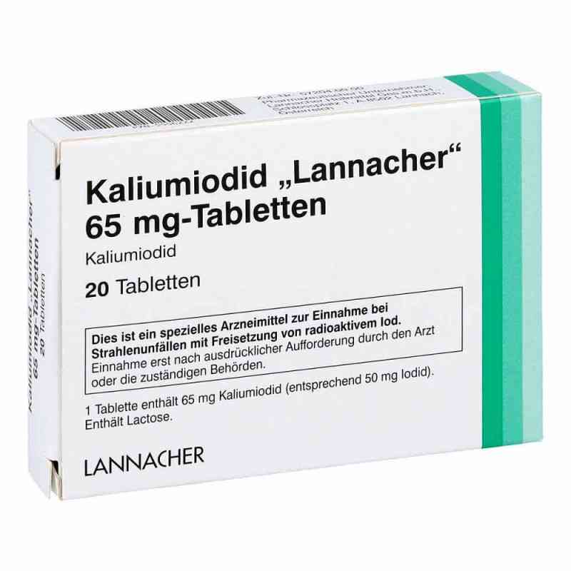 Kaliumiodid Lannacher 65 mg tabletki 20 szt. od G.L. Pharma GmbH PZN 05556222