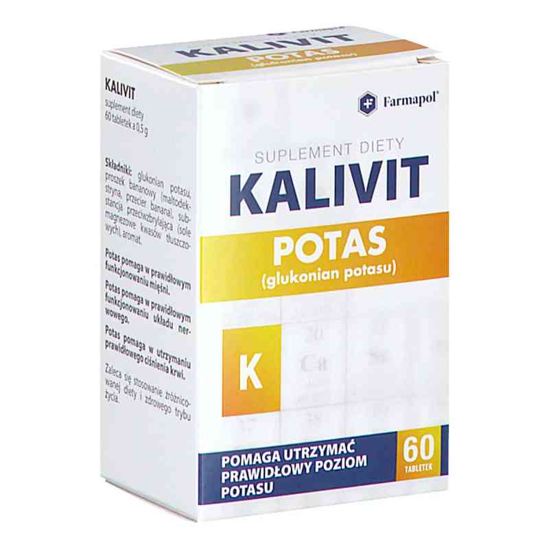 Kalivit Potas tabletki 60  od ZAKŁAD CHEMICZNO-FARMACEUTYCZNY 