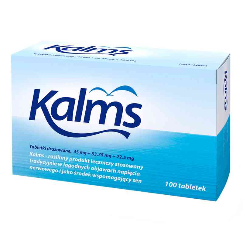 Kalms tabletki 100  od AMIS MEDICA SP. Z O.O. PZN 08300245