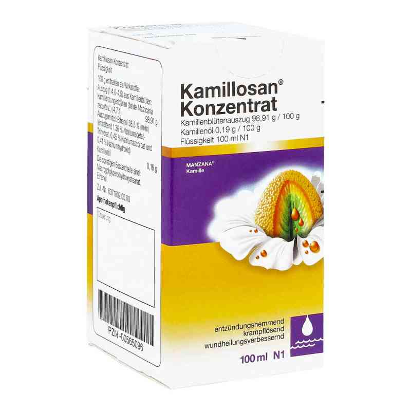 Kamillosan Konzentrat 100 ml od MEDA Pharma GmbH & Co.KG PZN 00565096