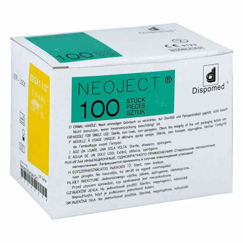 Kanuelen Einmal Neoject Gr.1 0,9x40mm 100 szt. od Brinkmann Medical ein Unternehme PZN 03640384