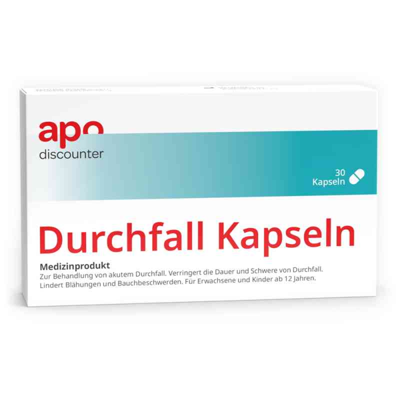 Kapsułki na biegunkę apodiscounter 30 szt. od PK Benelux Pharma Care BV PZN 19173507