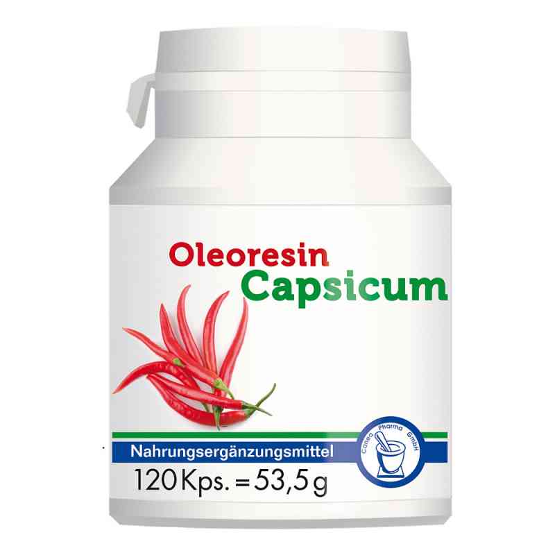 Kapsułki z oleoresyną Capsicum 120 szt. od Pharma Peter GmbH PZN 06106774