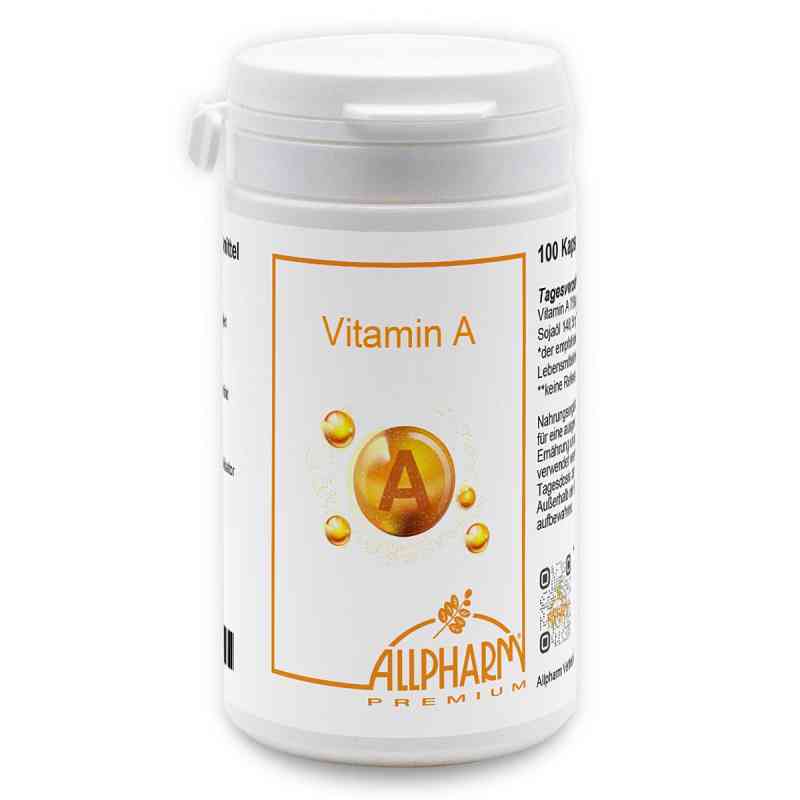 Kapsułki z witaminą A 100 szt. od ALLPHARM Vertriebs GmbH PZN 03561957