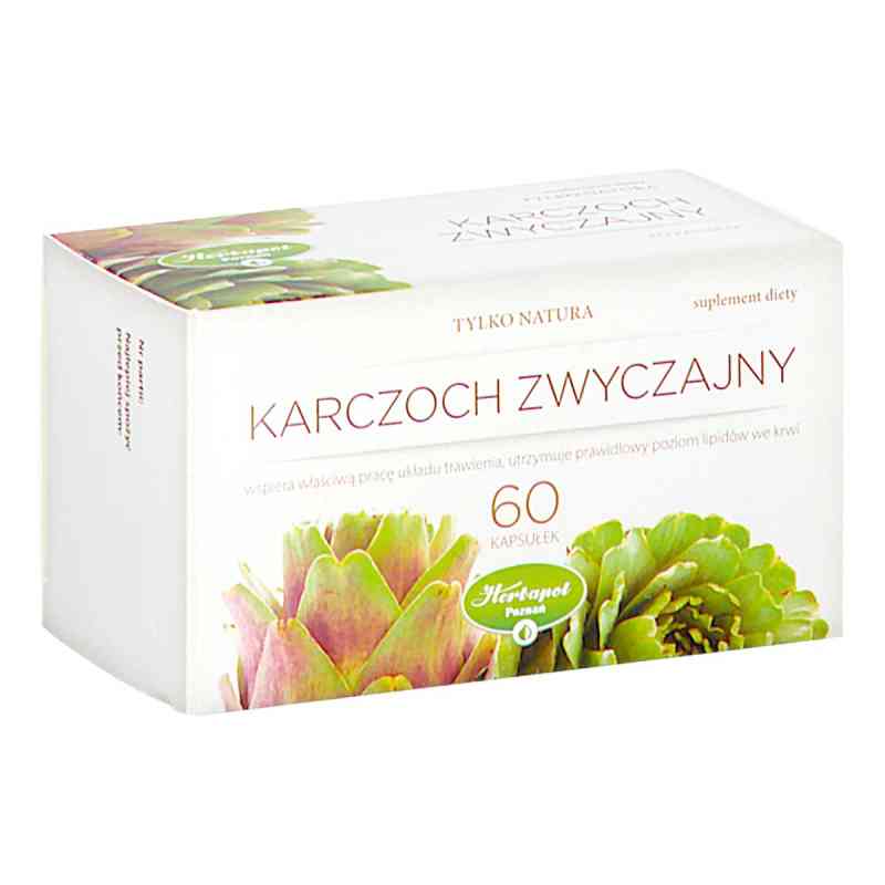 Karczoch zwyczajny Herbapol Tylko Natura kapsułki 60  od POZNAŃSKIE ZAKŁADY ZIELARSKIE 