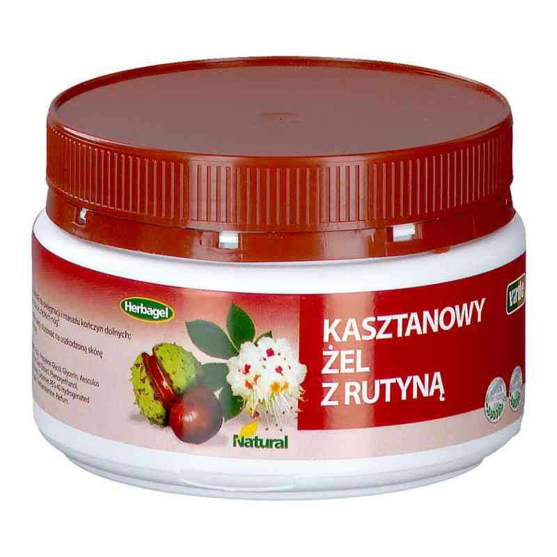 Kasztanowy żel z rutyną 350 g od VIRDE PZN 08302611