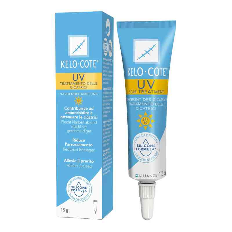 Kelo Cote Uv żel silikonowy na blizny SPF 30 15 g od Alliance Pharmaceuticals GmbH PZN 07770221
