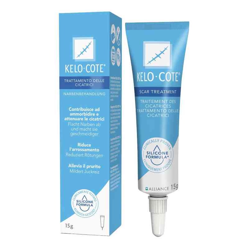 Kelo Cote żel silikonowy na blizny 15 g od Alliance Pharmaceuticals GmbH PZN 01682266