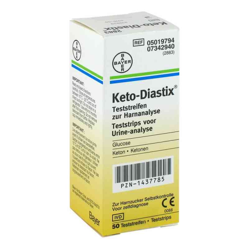 Keto Diastix Teststreifen 50 szt. od Ascensia Diabetes Care Deutschla PZN 01437785