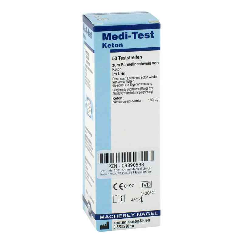 Keton Teststreifen 50 szt. od 1001 Artikel Medical GmbH PZN 09890538