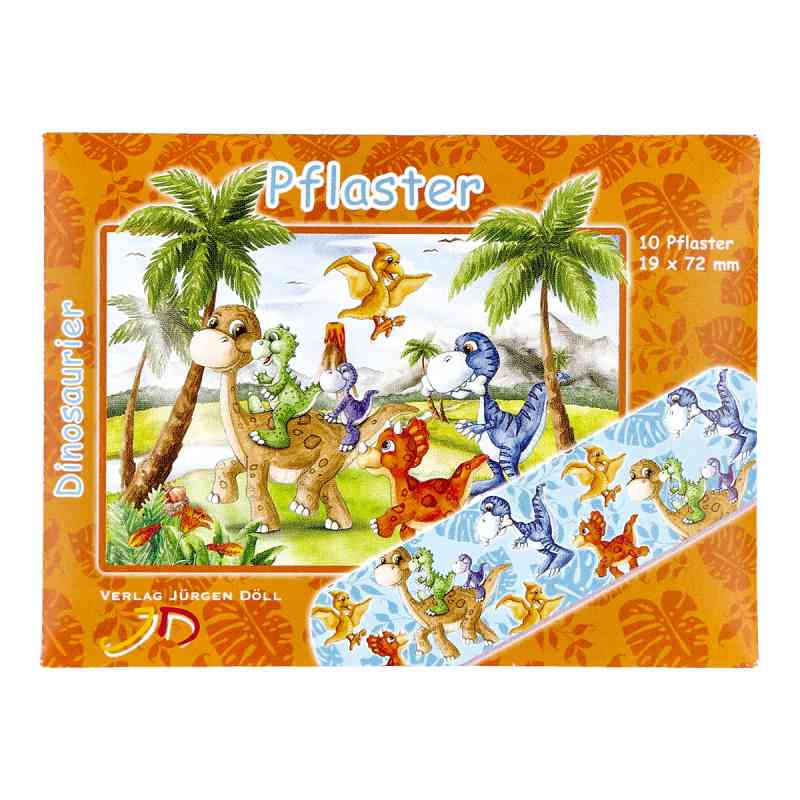 Kinderpflaster Dinosaurier Briefchen 10 szt. od Axisis GmbH PZN 09078222
