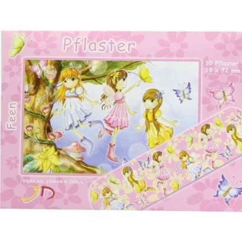 Kinderpflaster Feen Briefchen 10 szt. od Axisis GmbH PZN 09078191