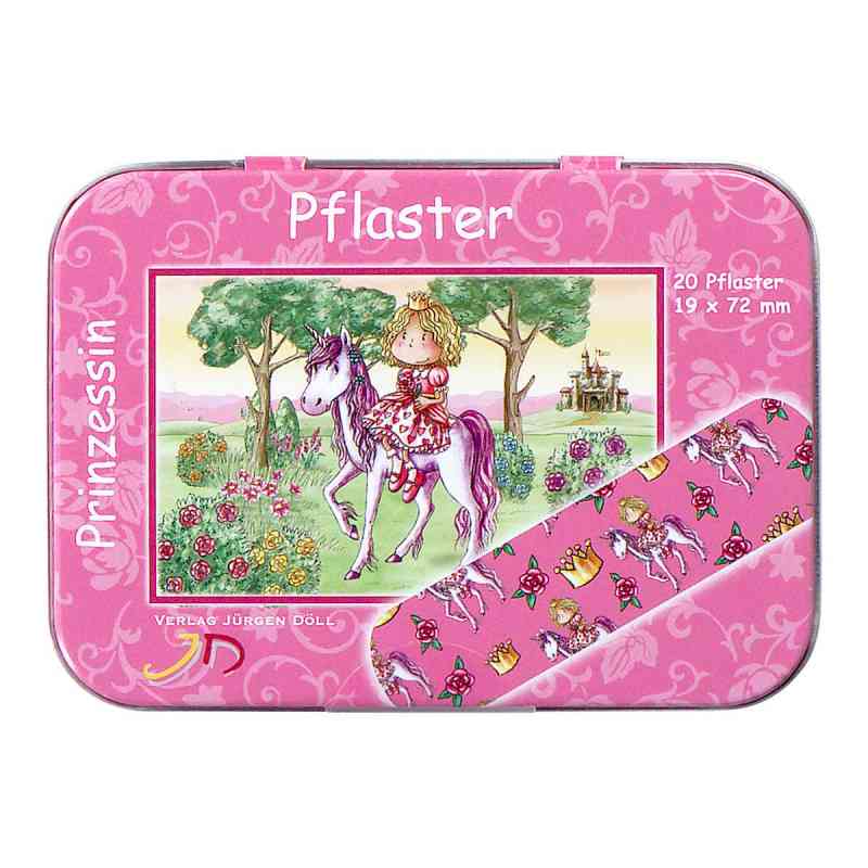 Kinderpflaster Prinzessin Dose 20 szt. od Axisis GmbH PZN 09718584