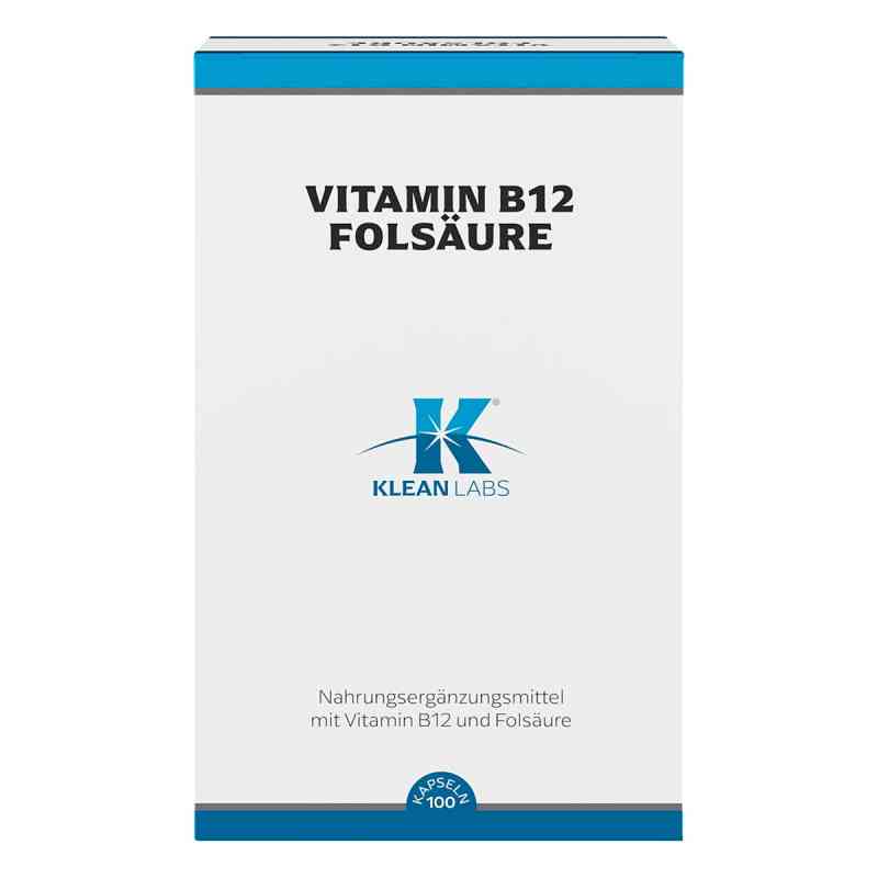 Klean Labs Kapsułki z witaminą B12 i kwasem foliowym 100 szt. od Supplementa GmbH PZN 09745440