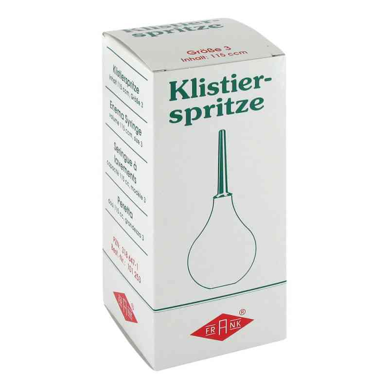 Klistierspritze Gr.3 birnf. m.Kan. 115 g 1 szt. od Büttner-Frank GmbH PZN 03186471