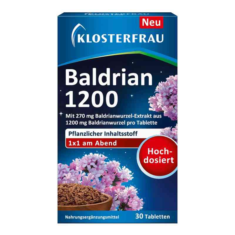 Klosterfrau Baldrian 1200 tabletek 30 szt. od MCM KLOSTERFRAU Vertr. GmbH PZN 19276377