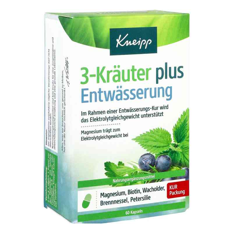 Kneipp 3 ziołowe kapsułki odwadniające 60 szt. od Kneipp GmbH PZN 05704042